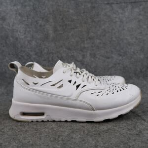 Nike Shoes Womens 7 Air Max Thea Lifestyle Trainer Sneakers Casual Leather White